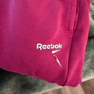 Reebok Fuchsia Sweatpants